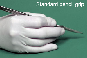 Standard pencil grip