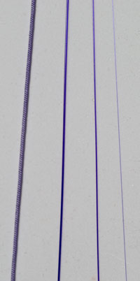 Various Sizes of Sutures